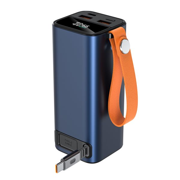 Aluminum Alloy Laptop Power Bank 20000mah High Capacity 100W USB Battery Chargers