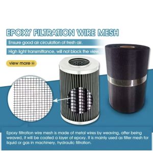 Black,Gray,silver Epoxy Polyester Powder Coating Ensuring And Consistent Coverage On Epoxy Coated Mesh For Industrial Coating Needs