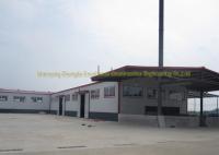 Oficina de pouco peso durável do metal da casa pré-fabricada da construção de aço da fabricação