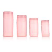 Round Shape 35g 50g 75g PP Double Shell Body Fragrance Deodorant Balm Stick Container