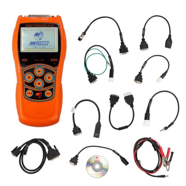 6 in 1 Handheld Auto Diagnostic Tools Motorcycle Scan Tool with USB Port