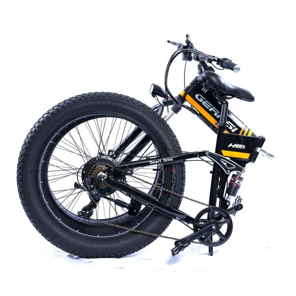 Full Suspension 26 Inch 350w Aluminium Folding Electric Bike
