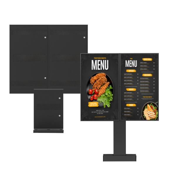 Наружный водонепроницаемый дисплей Drive Thru Digital Menu Board для рекламы ресторанов