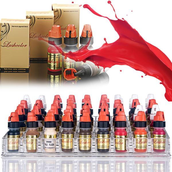 Semi Cream Lushcolor Micro Pigments Pure Plant Permanent Makeup Tattoo Ink