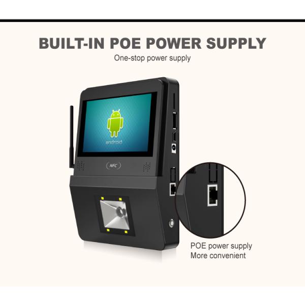 Customized Logo Supermarket Checker 5inch Android OS POE Touch Screen Self-Checking Kiosk