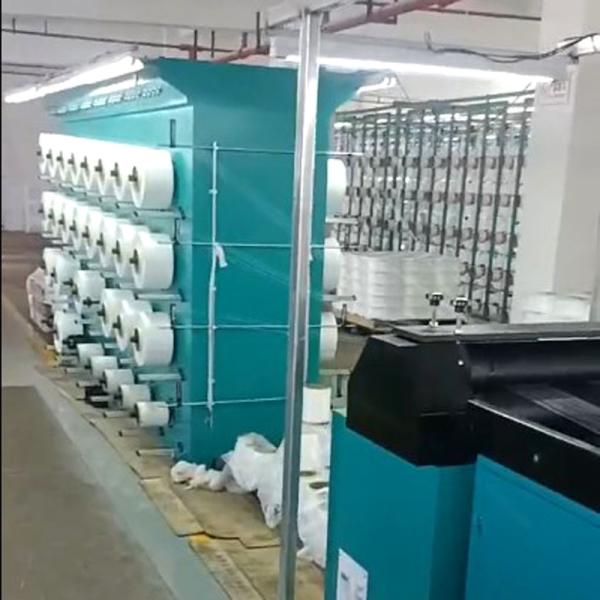 Knitting Textile Warping Machine Service Yarn Dividing Machine 4kw