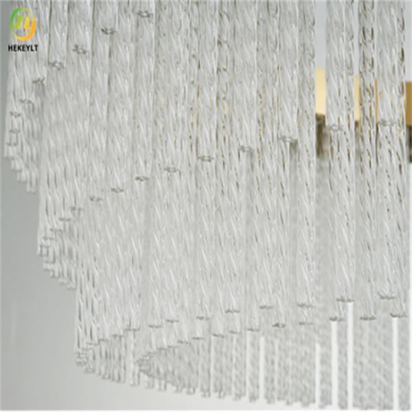 E14 Iron Plating And Crystal Led Luxury Gold Chandelier For Indoor Decoration