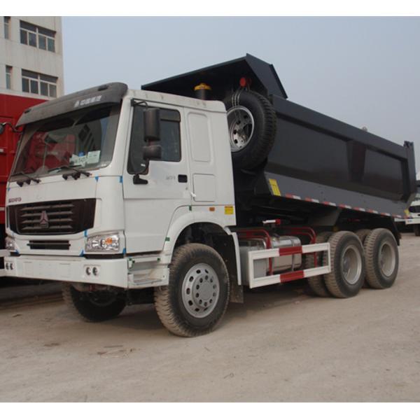 Le plus tard camion à benne basculante de Dix rouleurs 6x4, camion à benne basculante hydraulique de 371hp Sinotruk