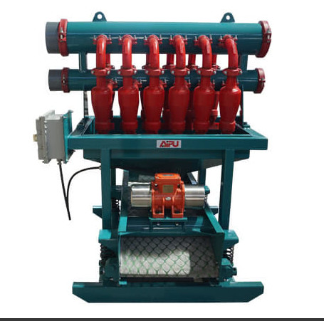 Compact Oil Drilling Mud Hydrocyclone Desilter Cleaner
