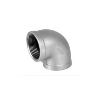Codo de acero inoxidable 2 codo roscado femenino de 90 grados de los Ss 304 Ss316 Npt Bspt de la pulgada