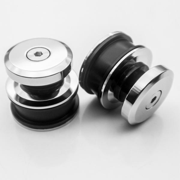 Rodas de chuveiro hardware de vidro deslizante em cromo para fio durável Kit de porta de barracão de banheiro