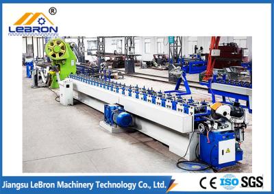 High Accuracy Automatic Roll Forming Machine Hydraulic Punch Hole PLC Control