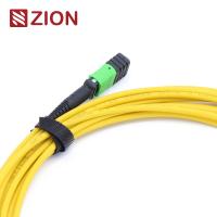 12 Fibras MTP Fêmea para MTP Fêmea Patch Cord Singlemode 3,0 mm LSZH