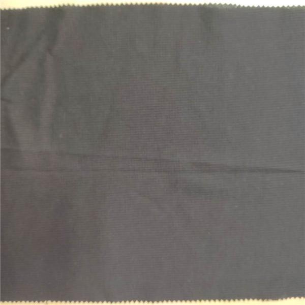 165gsm Stretch Jersey Knit Fabric Excellent Moisture Absorption Black Color