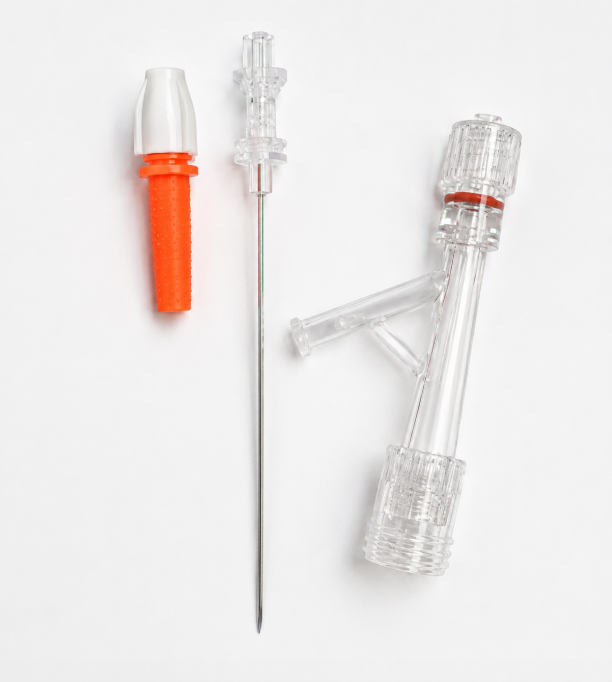 Medica Y Connector Screw Push Pull Hemostasis Valve