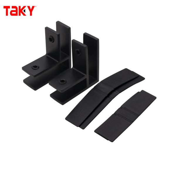 スタッドレスタイヤガラスクランプ プールフェンス ドア 壁にガラスクリップ