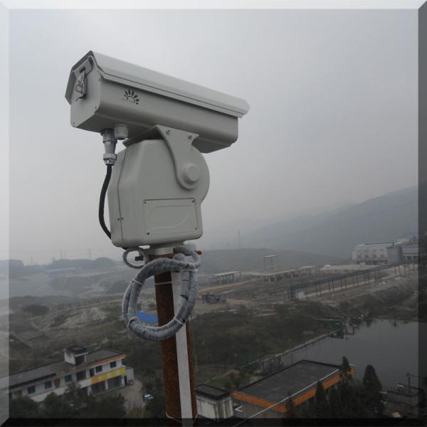 Double FOV Infrared Long Range Thermal Camera , Railway HD CCTV Camera