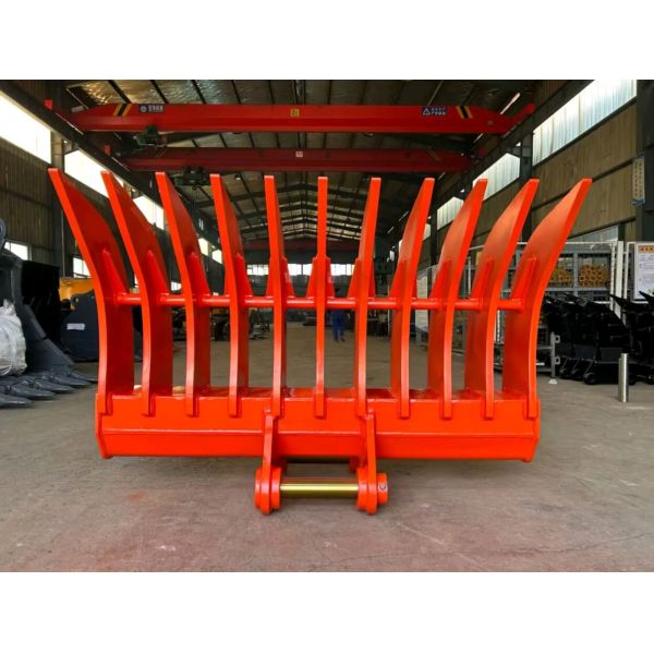 High Quality Customized 6-25Ton Excavator Root Rake Bucket Attachment for Construction and Farm Industries