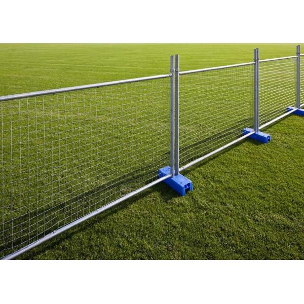 Eco Friendly 2.2m Height Temporary Steel Fencing With 50x100mm Mesh