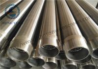 Fil facile de profil d'acier inoxydable d'opération, longueur du tuyau 5800mm de filtre pour puits de l'eau