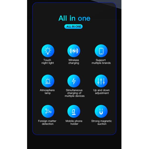 Magnetic Qi Wireless Charger Dock