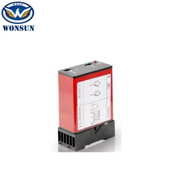 Wonsun Single Channel Vehicle Detector Safety Boom Barrier Wireless Loop Detector For Parking Car System