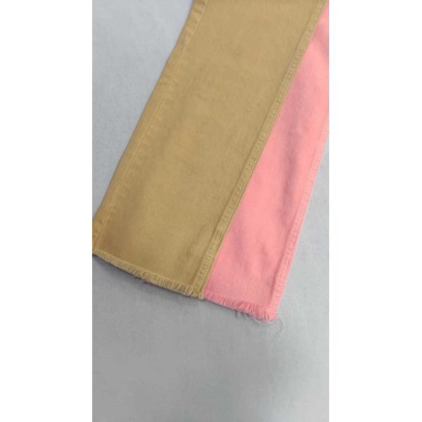 OE doux, sans élasticité, poids moyen, 9 oz, blanc, avec une construction pleine largeur de 181-183 cm, tissu denim 8.5+10×7s, JSD3411