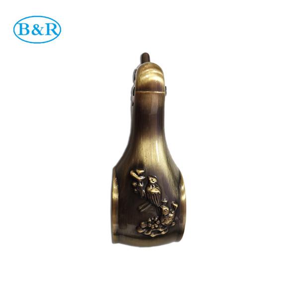 O caixão do metal de Herrajes Para Ataudes da cor do ouro segura D041 modelo