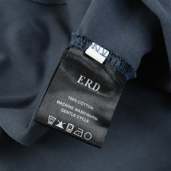 Breaking Foundation Washed Gradient Versatile Melancholic Second-Generation Slogan Casual Oversized Vintage Breathable T-Shirt
