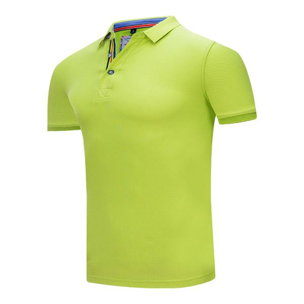 Os homens respiráveis de Flyita trabalham o t-shirt do polo das camisas com bordado