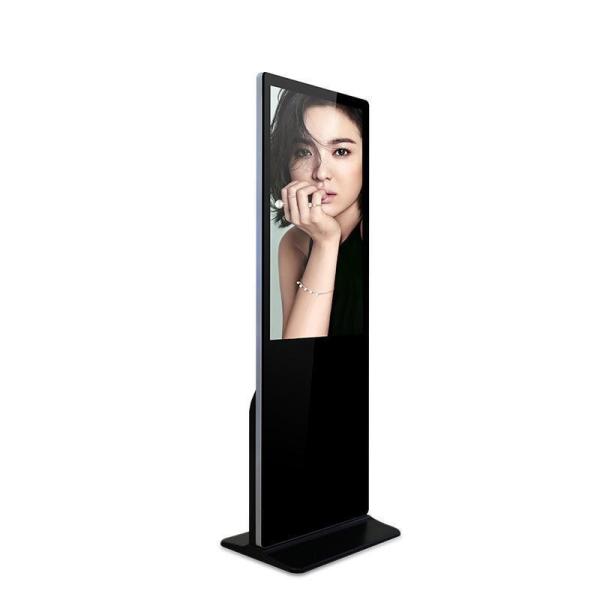 49 Inch Floor Standing Digital Signage with Wi-Fi/Bluetooth/USB Connectivity and Audio/Headphone Outputs