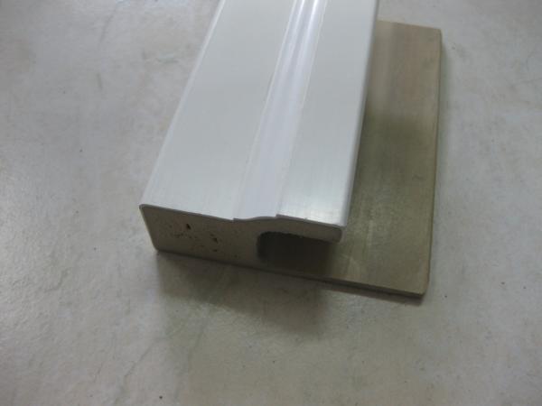 Dos moldes decorativos internos do PVC da espuma da prova da traça quadro de porta composto plástico de madeira