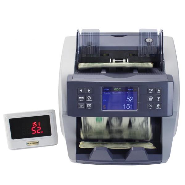 FMD-880 Dual CIS bill counter and sorter USD EUR GBP DOP mix value counter mixed denomination bill counter