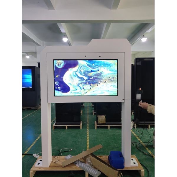 43-inch rainproof outdoor electronic bus stop sign advertising machine LCD screen display