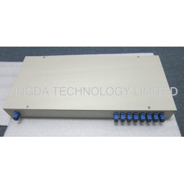 Splitter PLC оптического волокна ODM в 19 Sc/Apc пульта временных соединительных кабелей 1u шкафа дюйма прекратил шкаф Маунт