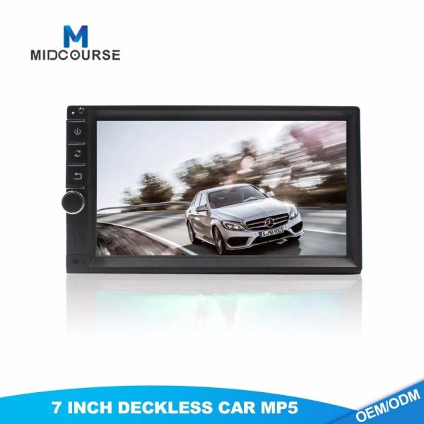 7 Inch  Double Din Head Unit With Navigation Mp5 Media Player With Bluetooth