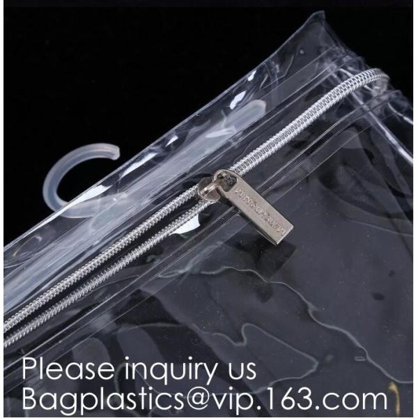 Hair Extension Hanger Bags For Hair Extensions Hair Extension Bag Storaging Bag,snap closure plastic hook hanger bags