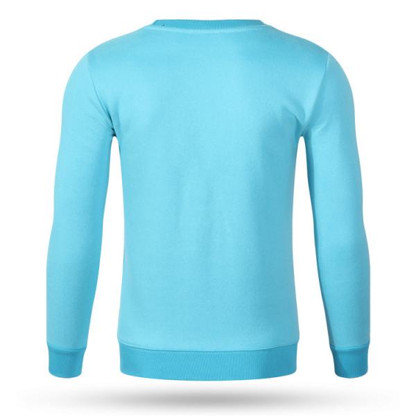 OEM Plain Dyed Cotton Pullover Hoodie 30C Color Long Sleeve Atmospheric