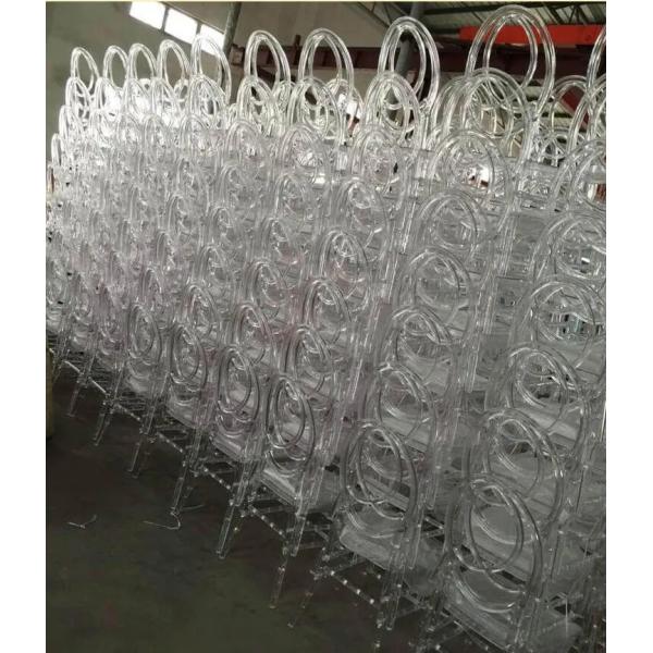 Chaise Chiavari en acrylique moderne pour les hôtels et restaurants