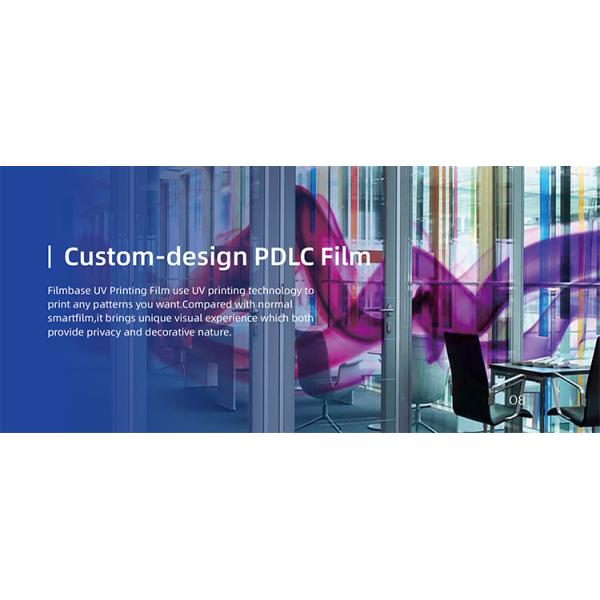 PDLC Privacy Film Switchable Film Smart Electric Plain White Dimming Glass Electronic Window