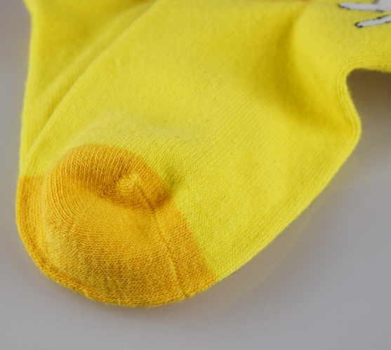 Cotton Knitting Kids Colorful Socks With Jacquard / Embroidery / Printing Logo