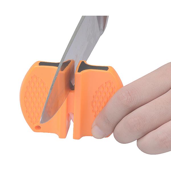 На открытом воздухе аксессуары заточника ножа с лезвием вольфрама и керамической штангой