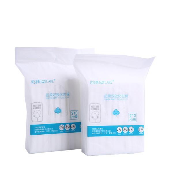 5*6cm 210 Pcs / Bag Disposable Cosmetic Cotton Pads In Square Shape CE / ISO