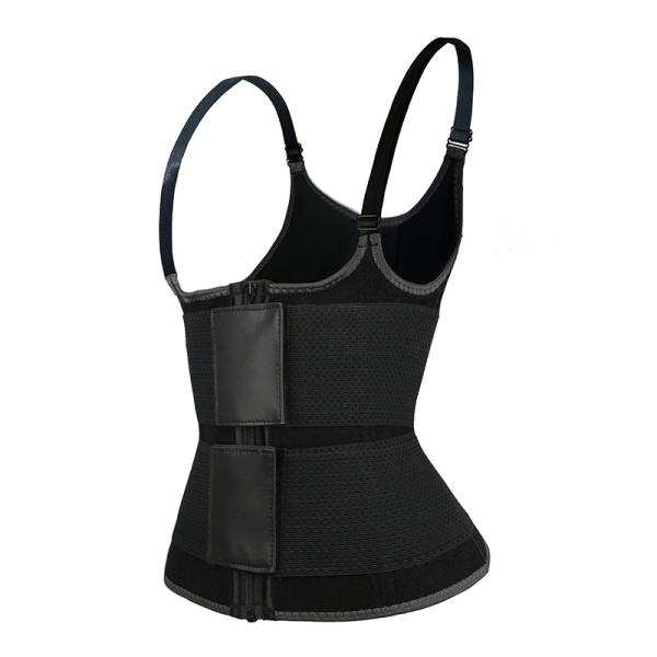 9 Steel Elastic Waist Trimmer Neoprene Workout Waist Trainer Vest