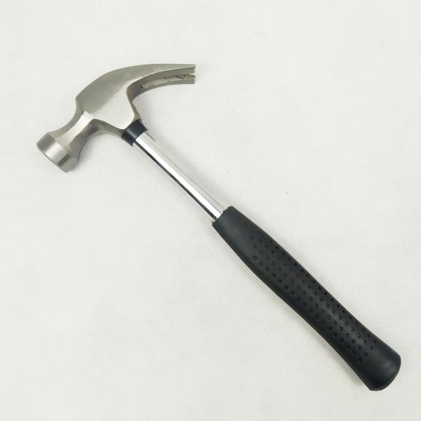 8OZ American Type Forged Steel Materials Claw Hammer With Steel Handle