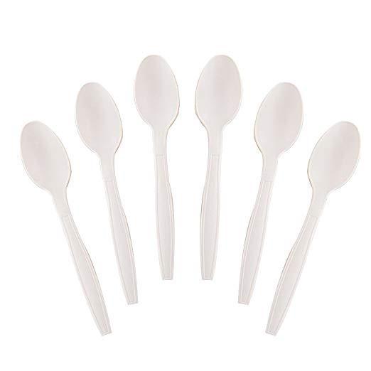 Compostable Cutlery Biodegradable Spoon and Fork Knife Tableware PSM for Restaurants