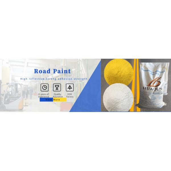 High Resistance Hot Melt Paint for Rapid Drying and Anti Pollution Road Marking