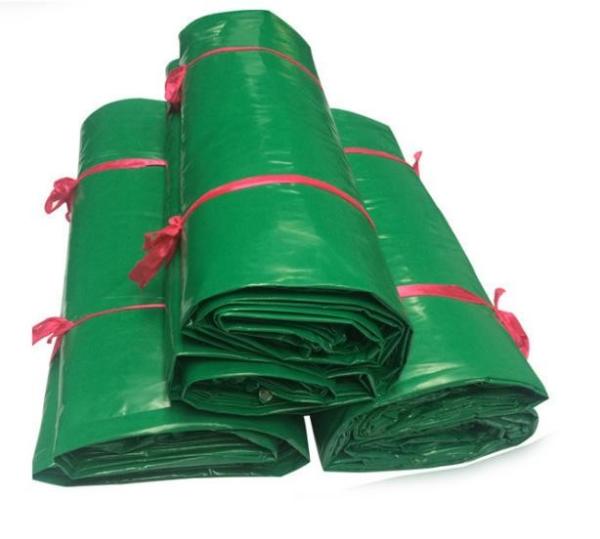 100% Polyester 610g Vinyl Coated PVC Tarps , Super Heavy Duty 18oz PVC Vinyl Tarpaulin
