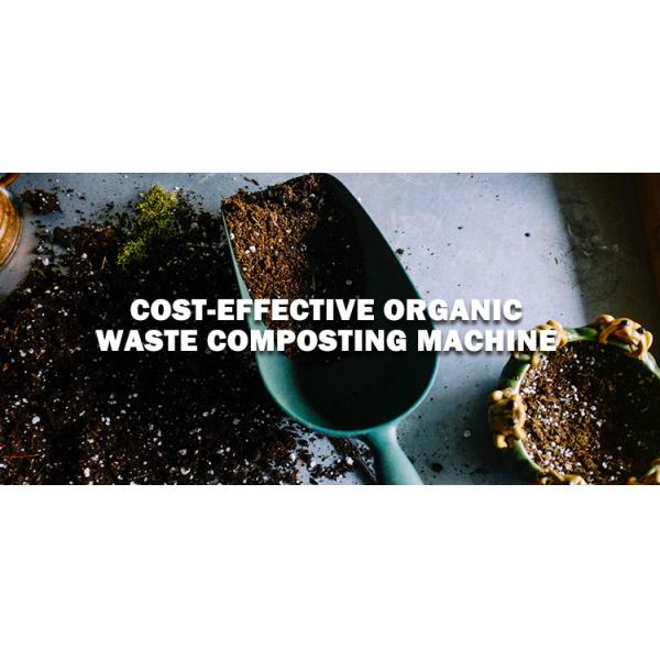 Q235B Organic Waste Composting Machine ECO Kitchen Waste Decomposer Machine