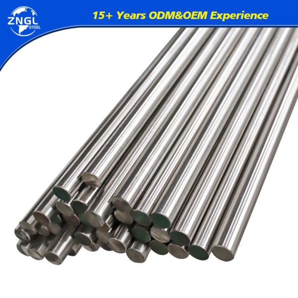 Hot Rolling Cold Drawn Ss 201 304 316 310S 309S 409 Round Stainless Boiler Precision Honed Seamless Steel Bar